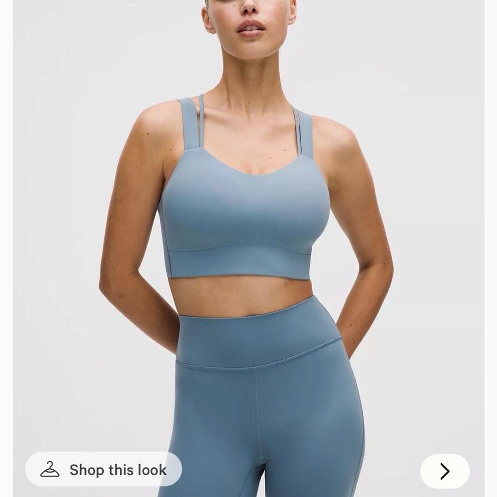 🩵HP🩵 lululemon Like a Cloud Longline Bra
Light Support, D/DD Cup (light pink)